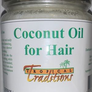 Coconut oil for hair